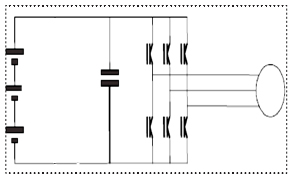 電機控制器主回路示意圖